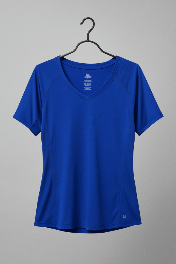 Danskin Now women's Fitted Performance T-Shirt – XL (20) 💪👚 | Royal Ocean Blue