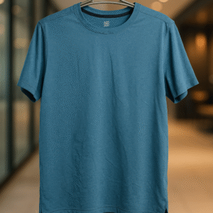 🛍️ Imported All in Motion™ Heather Blue Performance T-Shirt – Size Small