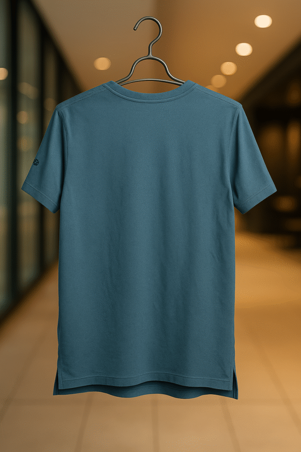 🛍️ Imported All in Motion™ Heather Blue Performance T-Shirt – Size Small - Image 2