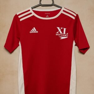 Adidas Climalite Red Sports Shirt – Size M