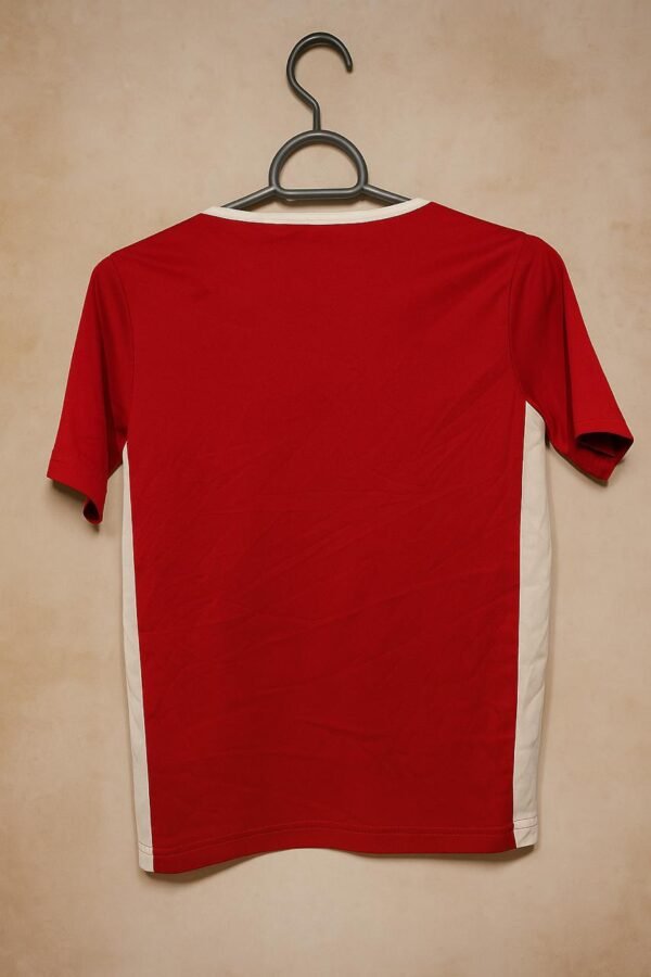Adidas Climalite Red Sports Shirt – Size M - Image 2