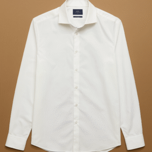 🕴️ Moss London Slim Fit White Dress Shirt – Classic Elegance 🤍