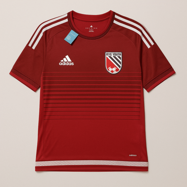 Adidas ClimaCool Rye Youth Soccer Jersey – Red/Maroon | Size M